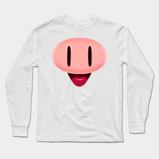 Cute Pig nose Long Sleeve T-Shirt